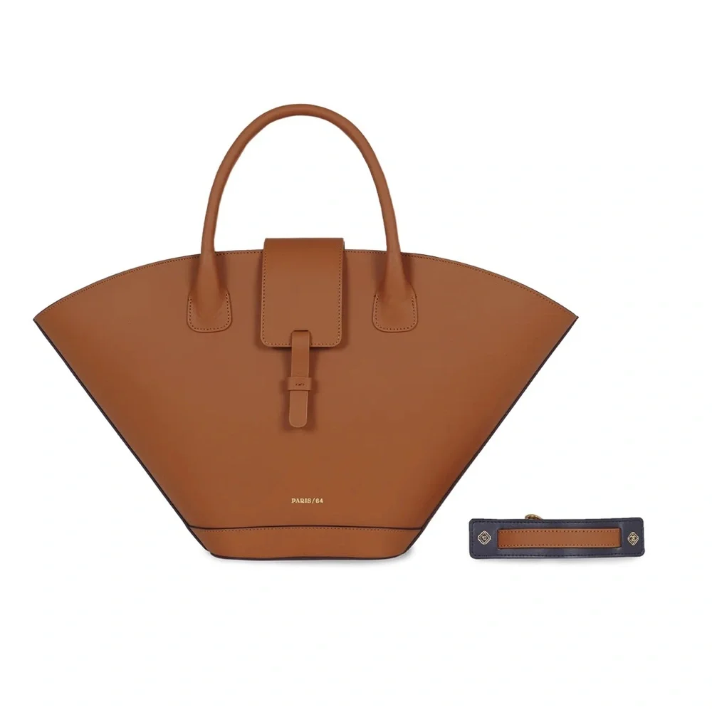 NWOT PARIS 64 Lumière Caramel Bag - Picture 10 of 12